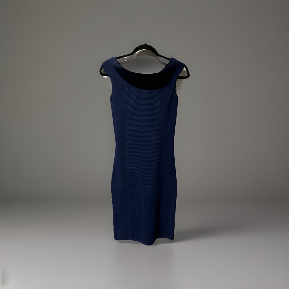 Reiss Women's Royal Blue Sleeveless Midi Dress Size‎ Small